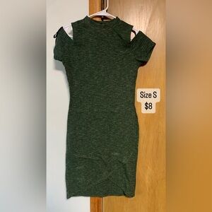 Hunter green dress